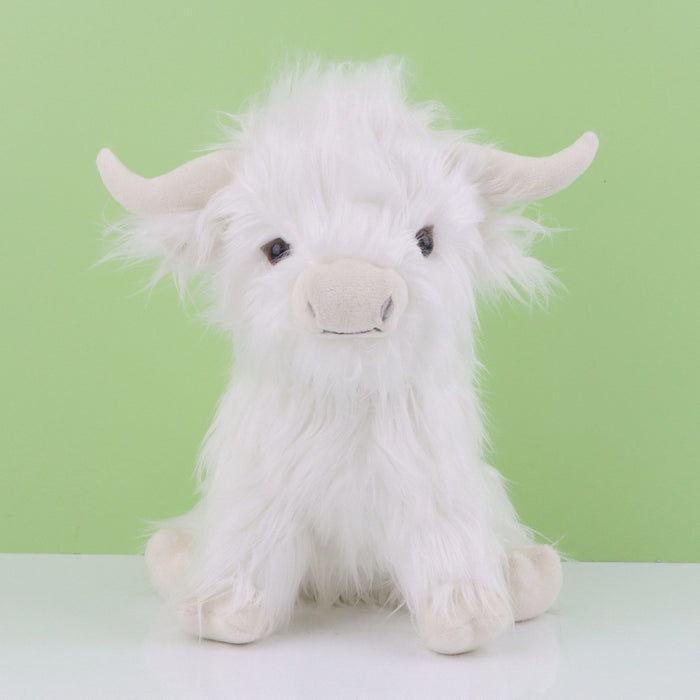 Farm Buddies - Highland Cow Stuffed Animal | Soft Toy for Kids | Eco-Friendly Plush