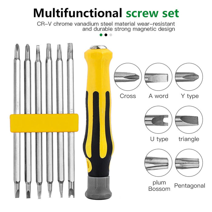 6 in 1 Screwdriver Set