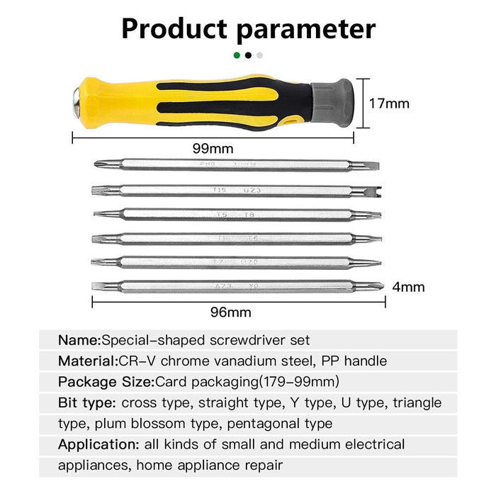 6 in 1 Screwdriver Set