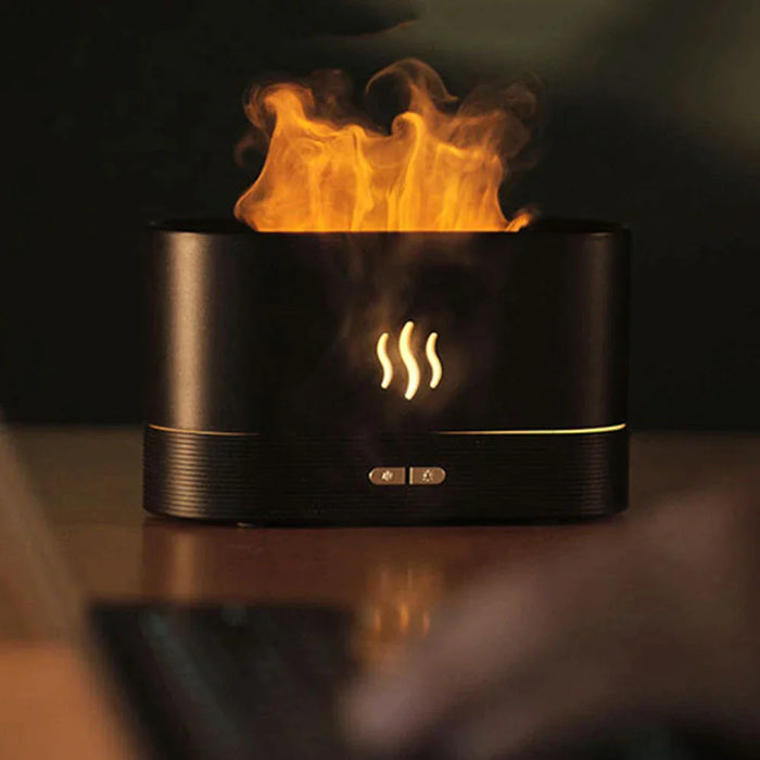 Air Purifier-Flame Aromatic Scent Diffuser