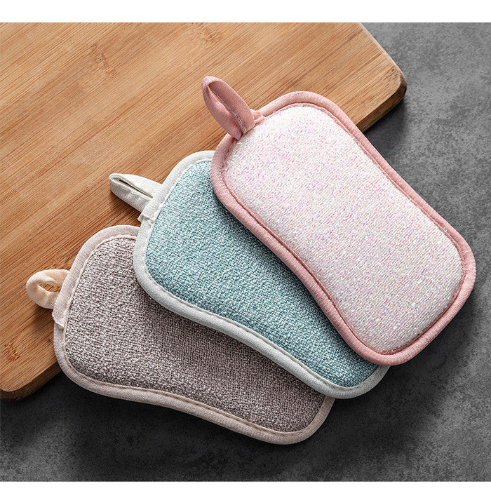 Reusable Non-Scratch Scrubbing Sponges