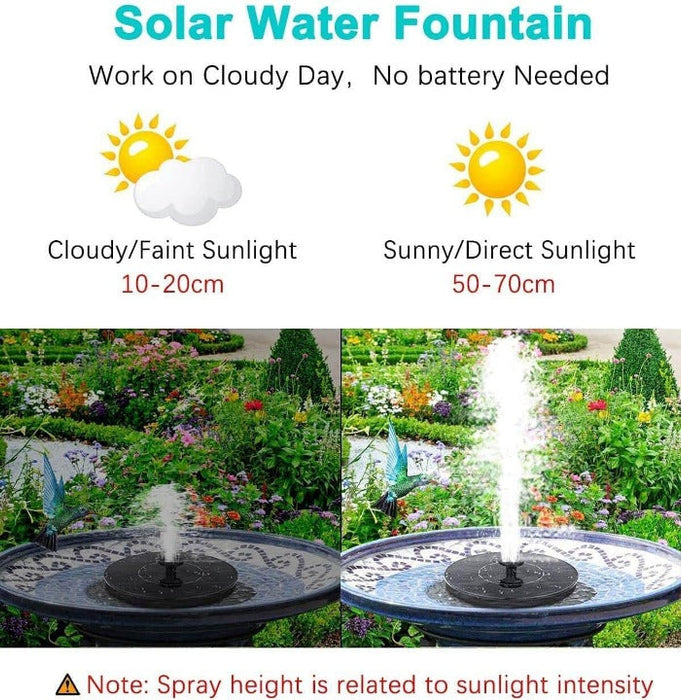 Solar Powered Bionic Fountain