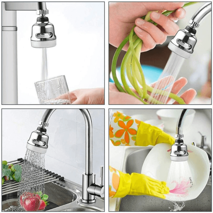 Rotatable Faucet Sprayer Head