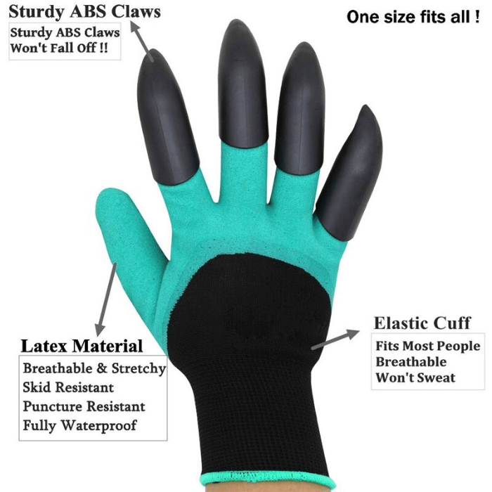 Universal Garden Gloves with Claws