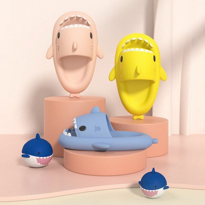 Anti-Slip Quick-drying Pillow Shark Slipper