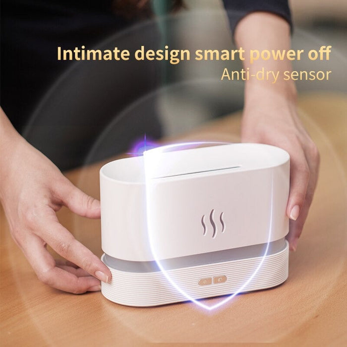 Air Purifier-Flame Aromatic Scent Diffuser