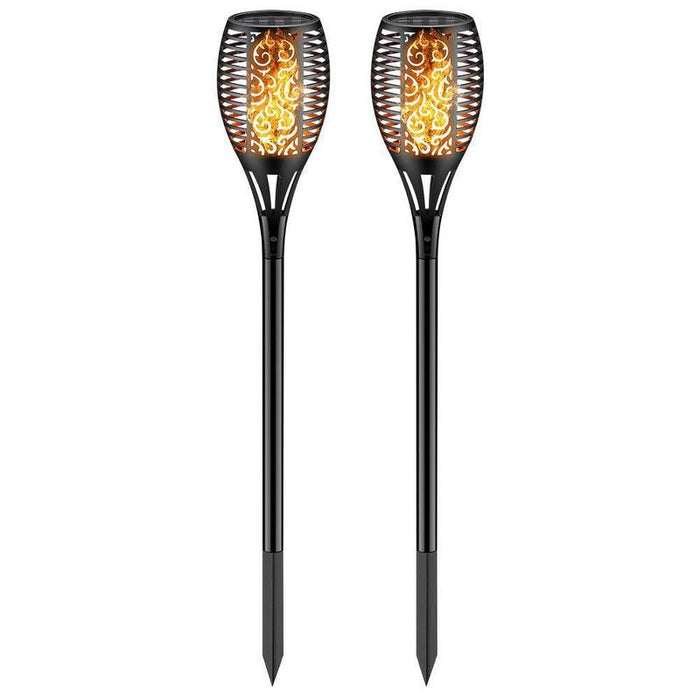 Solar Flickering Flame Garden Lamp