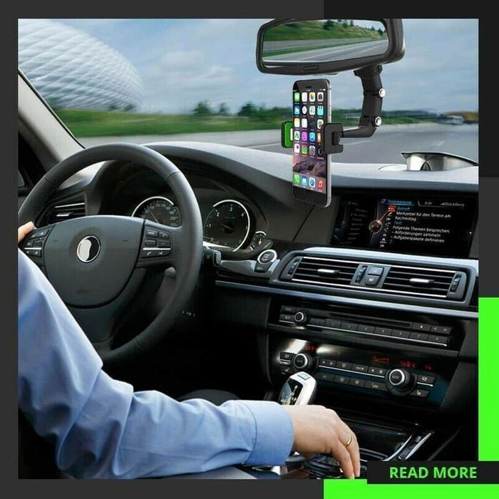 Multifunctional Rearview Mirror Phone Holder